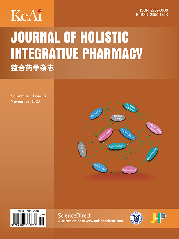 Go to journal home page - Journal of Holistic Integrative Pharmacy